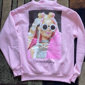 Barbie hoodie send offer